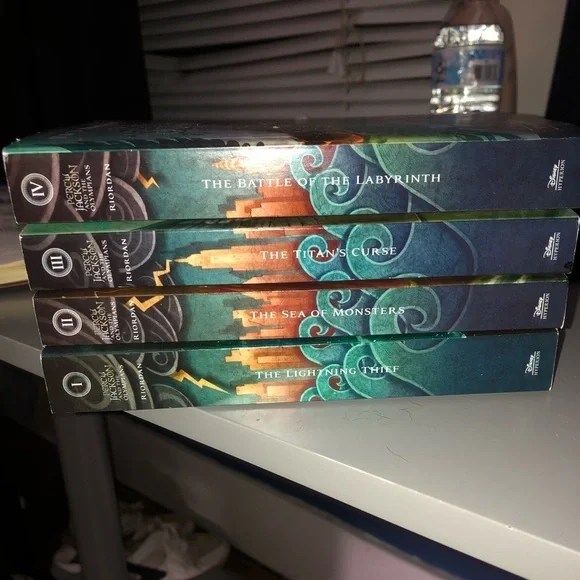 Percy Jackson and the Olympian Paperback Set. (Only Exception missing book #5) - Picture 7 of 7
